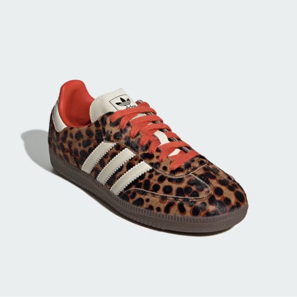 adidas samba OG sneaker leopard print